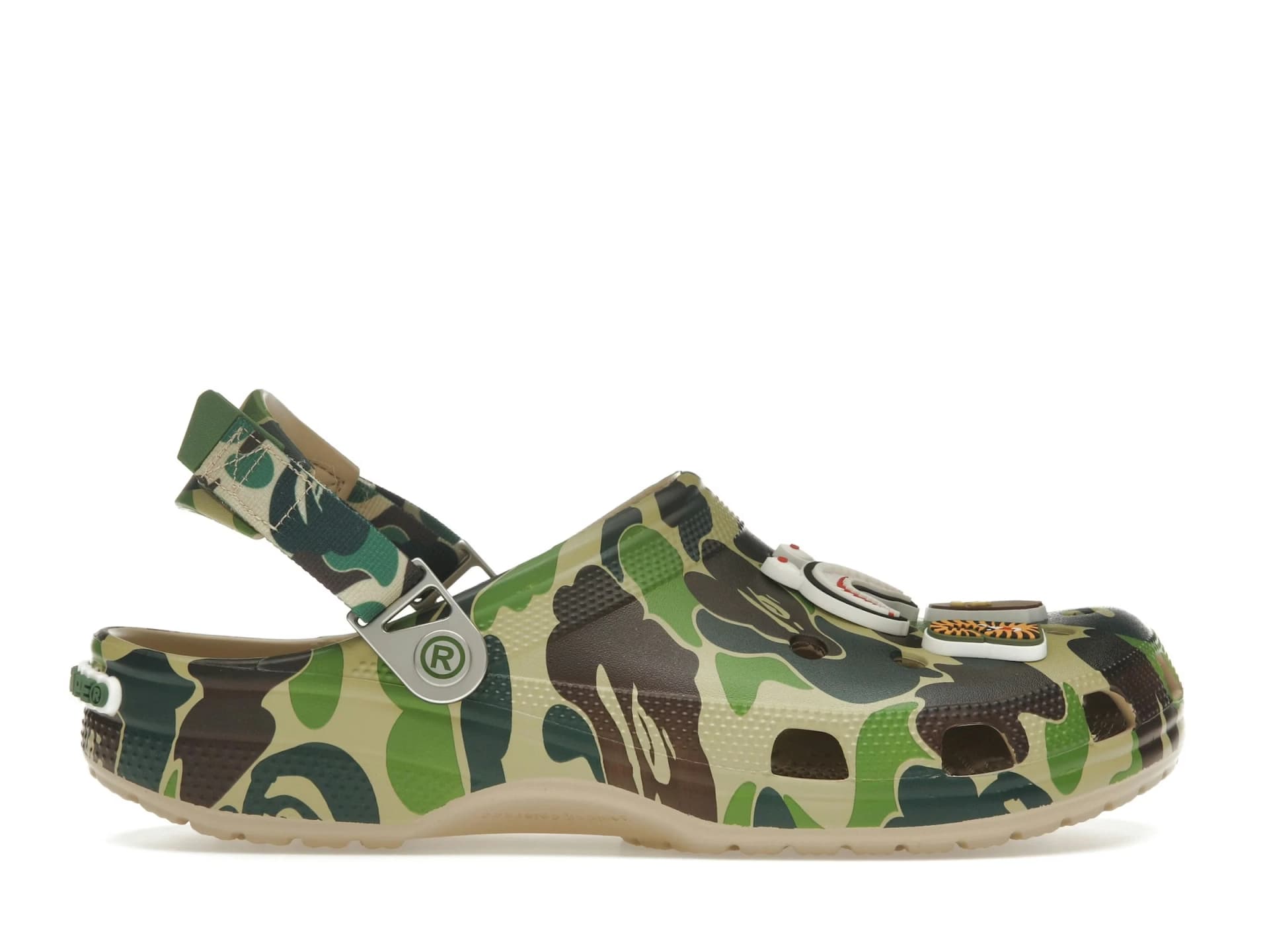 Crocs Classic A Bathing Ape ABC Camo Green