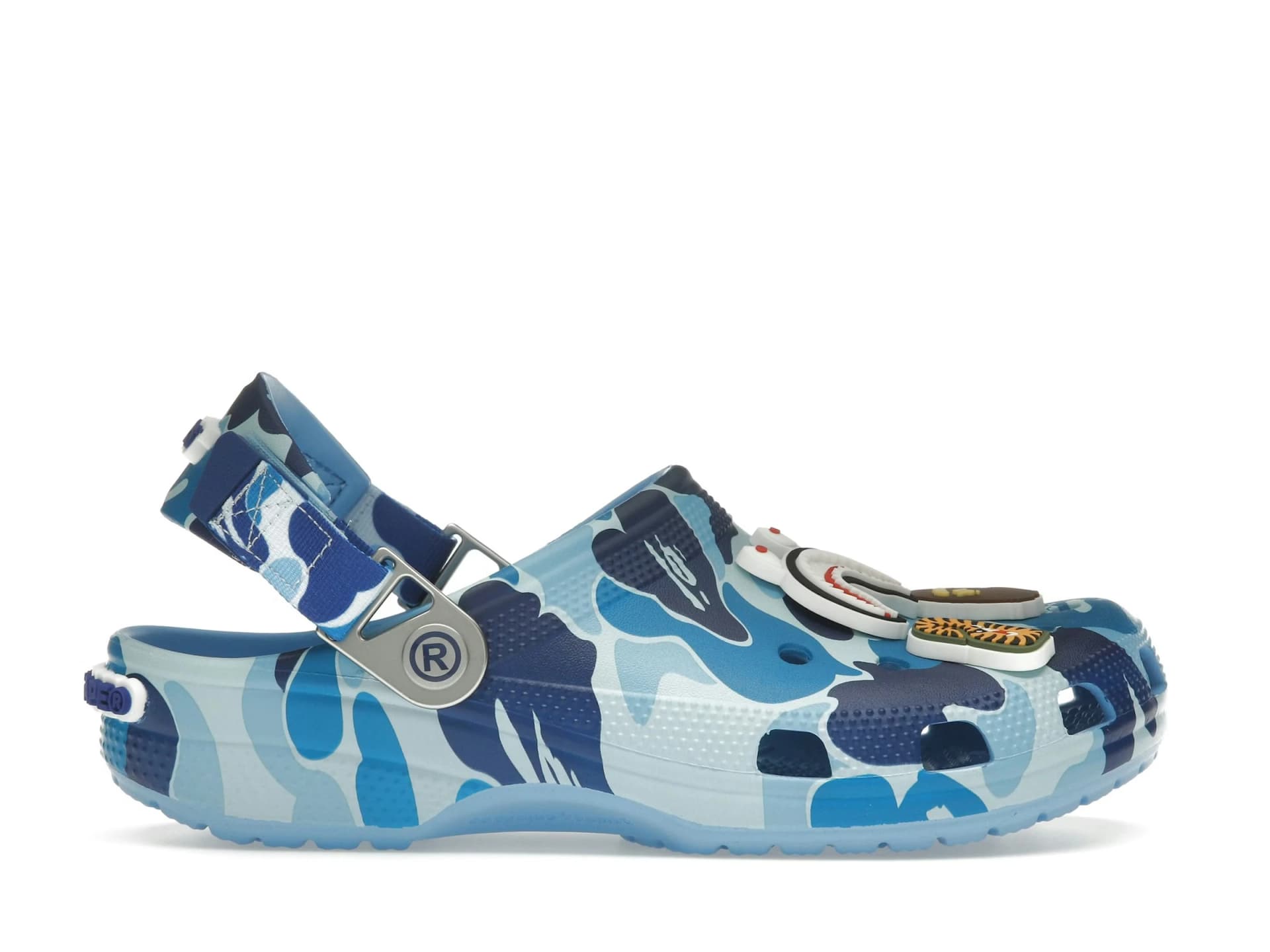 Crocs Classic A Bathing Ape ABC Camo Blue