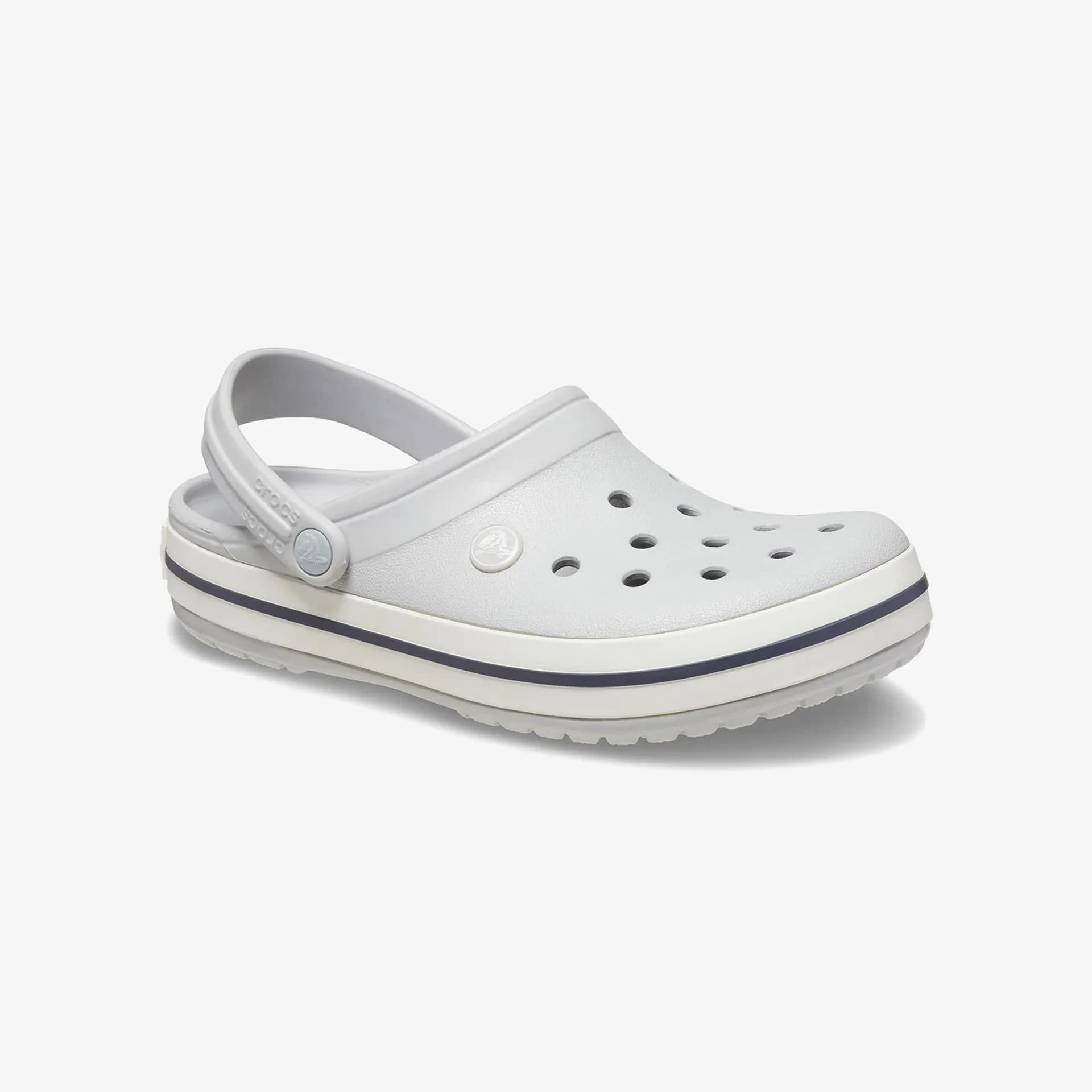 Crocs Unisex Gri-beyaz Crocband Terlik 11016-1ft, 2. görsel