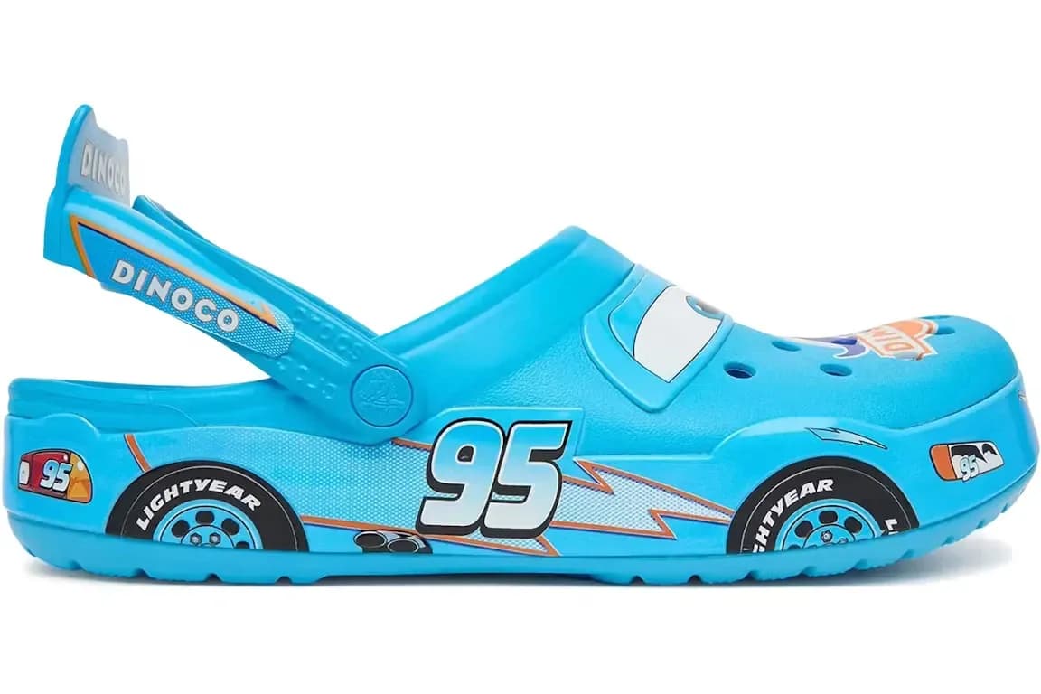 Crocs Crocband Terlik Arabalar Lightning McQueen Dinoco