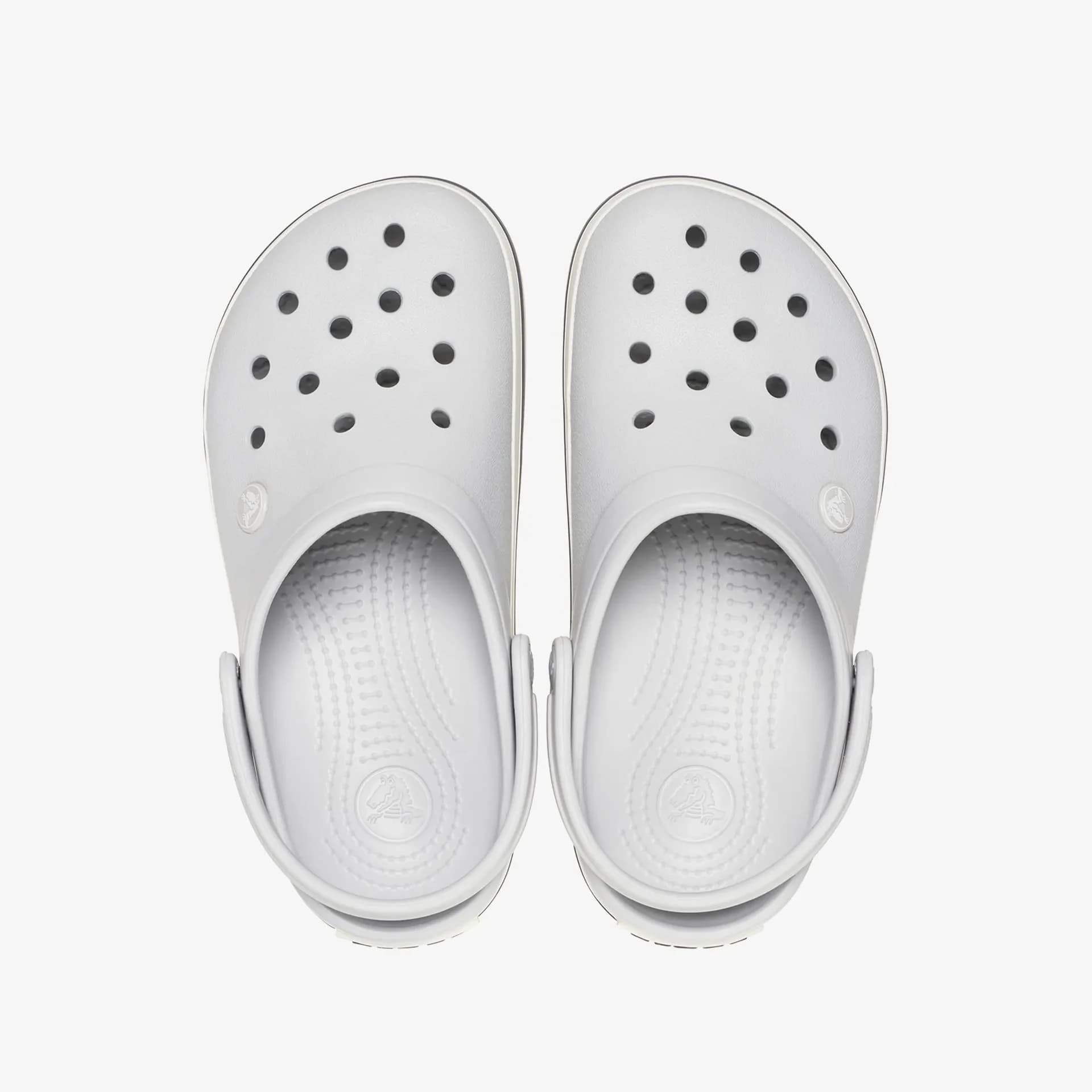 Crocs Unisex Gri-beyaz Crocband Terlik 11016-1ft, 4. görsel