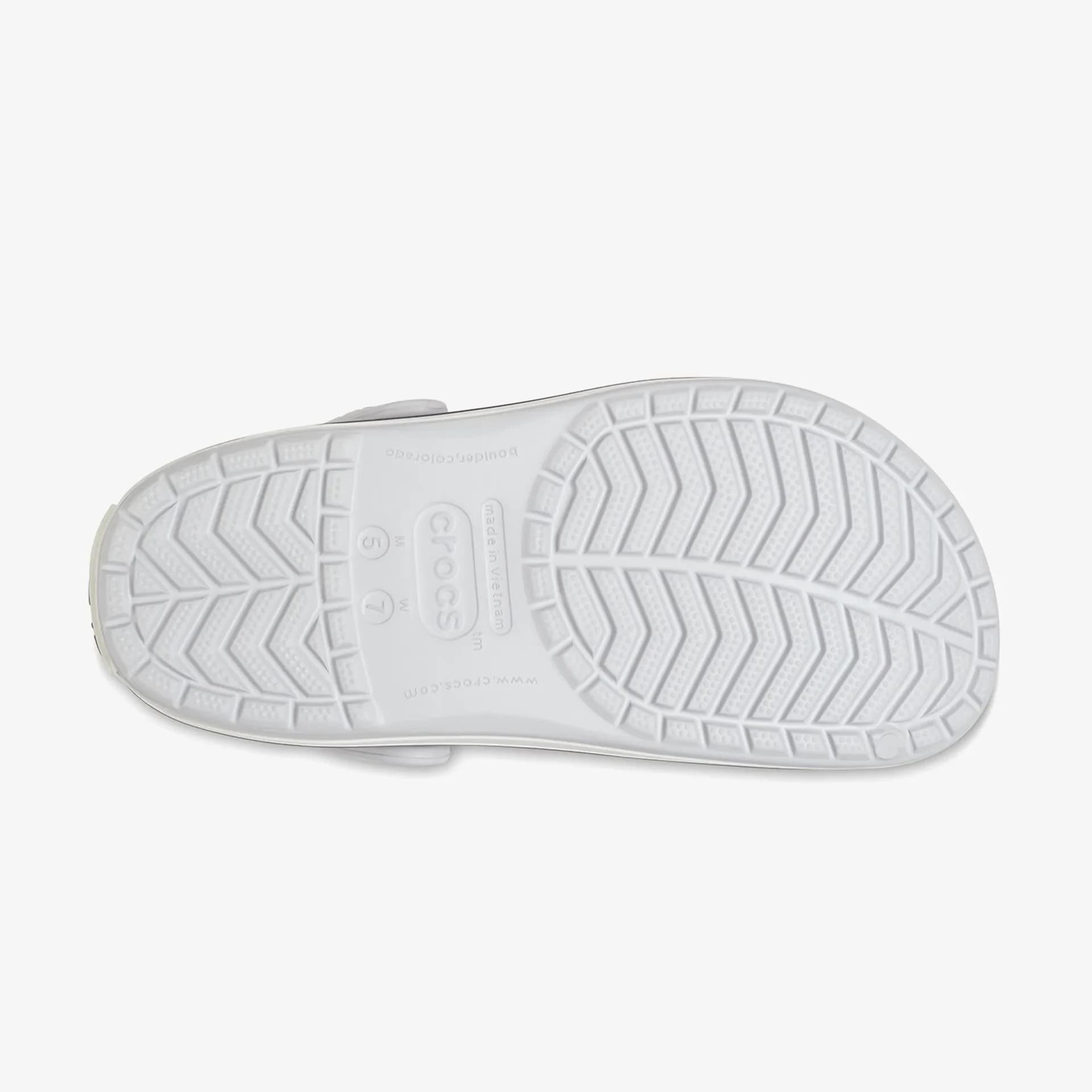 Crocs Unisex Gri-beyaz Crocband Terlik 11016-1ft, 3. görsel