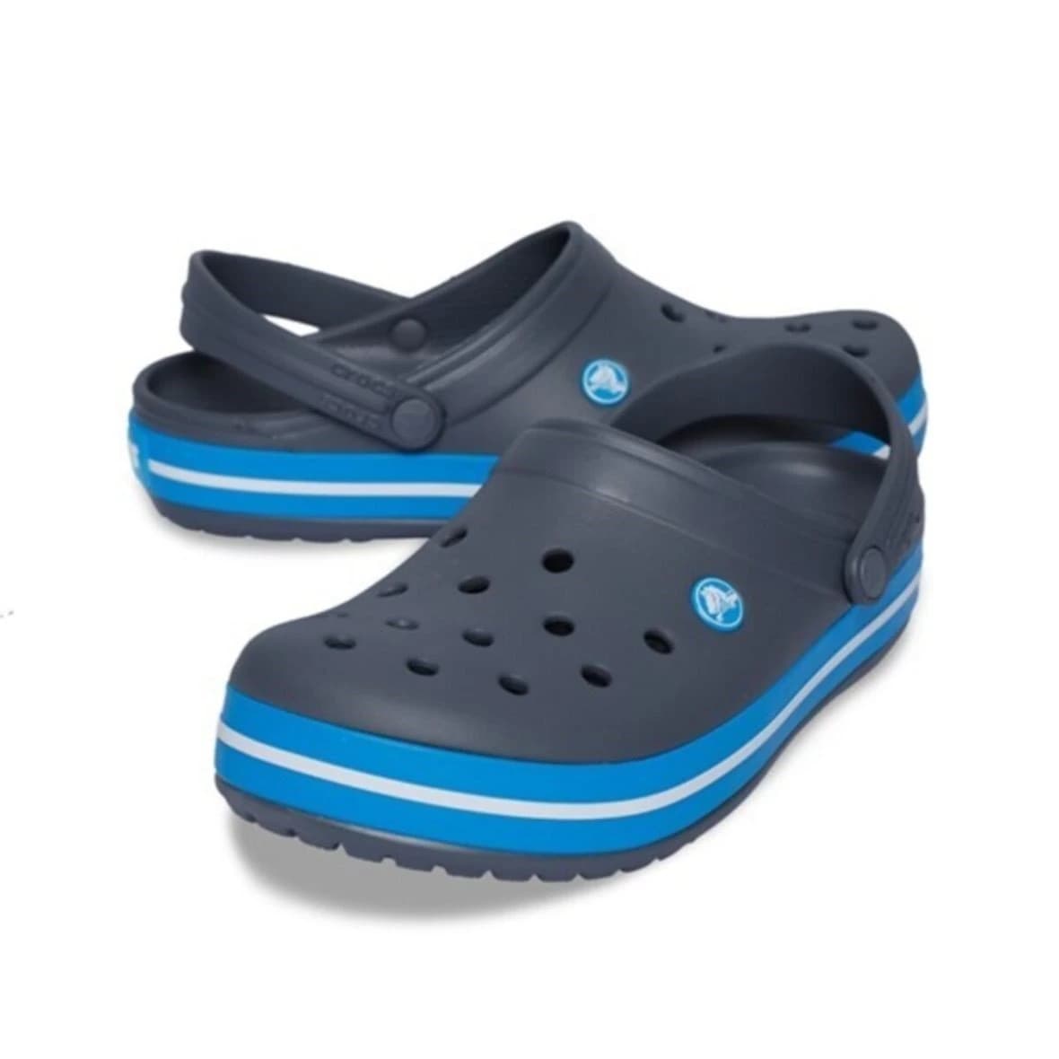 Crocs Crocband 11016-07W Gri Terlik, 4. görsel