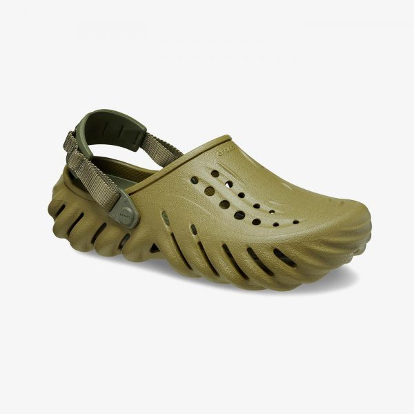 Crocs Echo Haki Yeşil Terlilk - Görsel 6