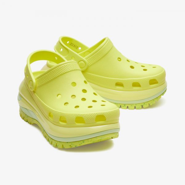 Crocs Classic Mega Crush Sarı - Görsel 5