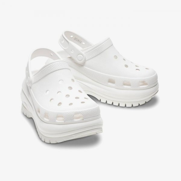 Crocs Classic Mega Crush Beyaz - Görsel 2