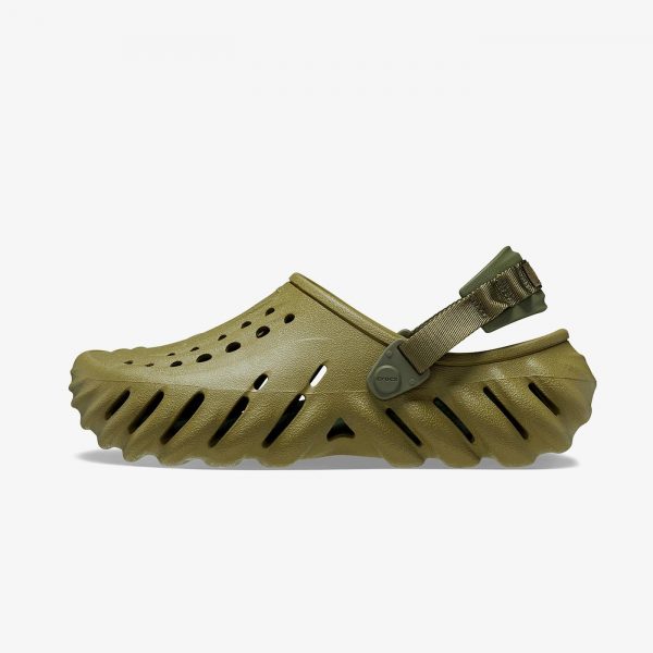 Crocs Echo Haki Yeşil Terlilk - Görsel 2