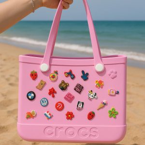 Crocs Pembe Plaj Çantası