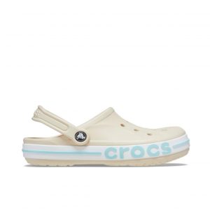 Crocs Unisex Bayaband Bej Mavi Clog Terlik