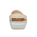 Crocs Unisex Bayaband Bej Mavi Clog Terlik