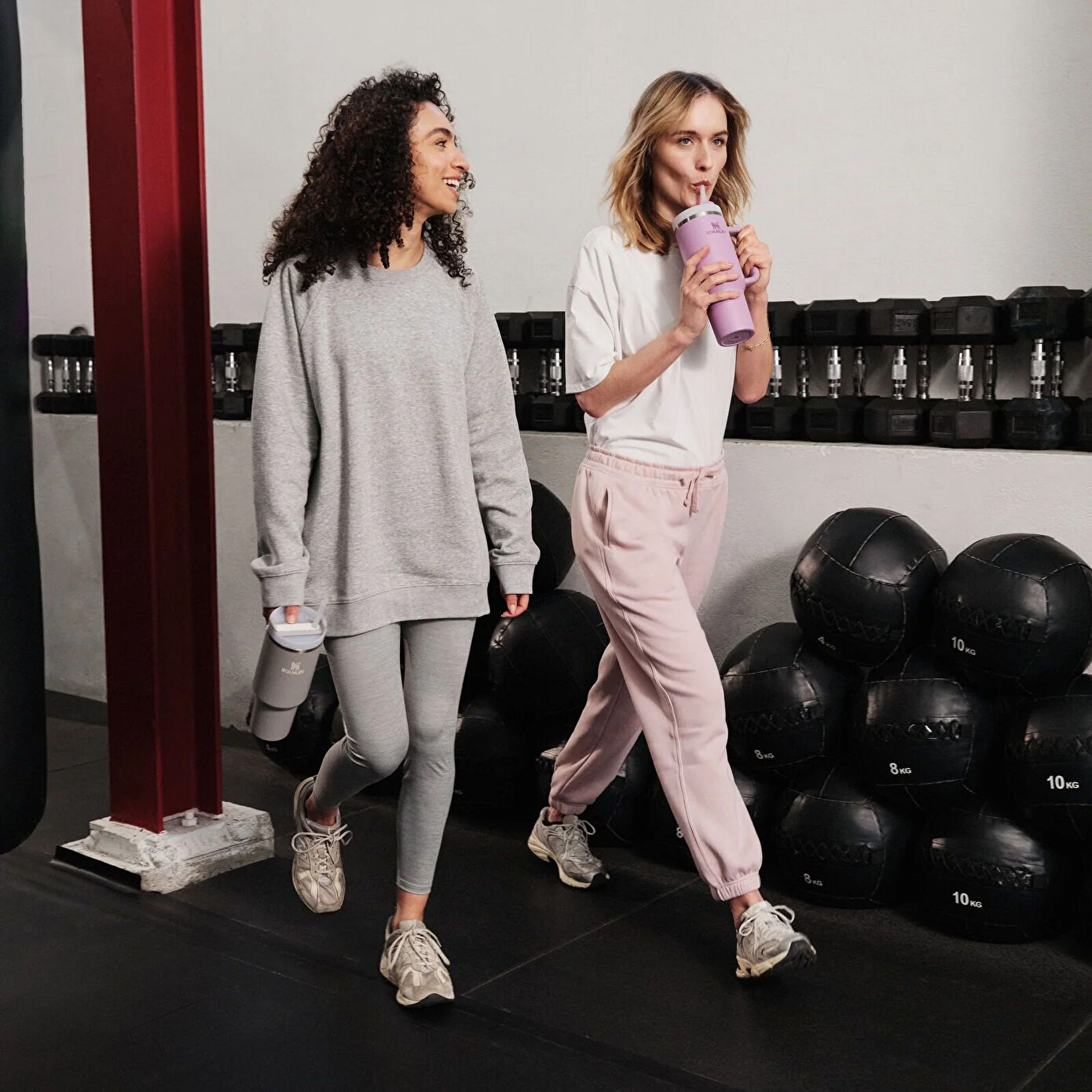 Stanley The Quencher Flowstate Tumbler Pipetli Termos Bardak 1,18L Lilac - Görsel 5