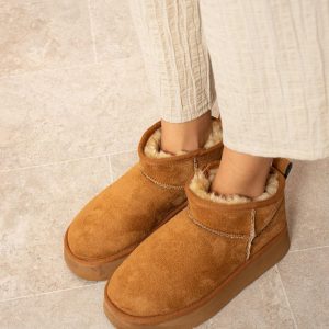 UGG W CLASSIC ULTRA MINI PLATFORM TABAN TABA RENK