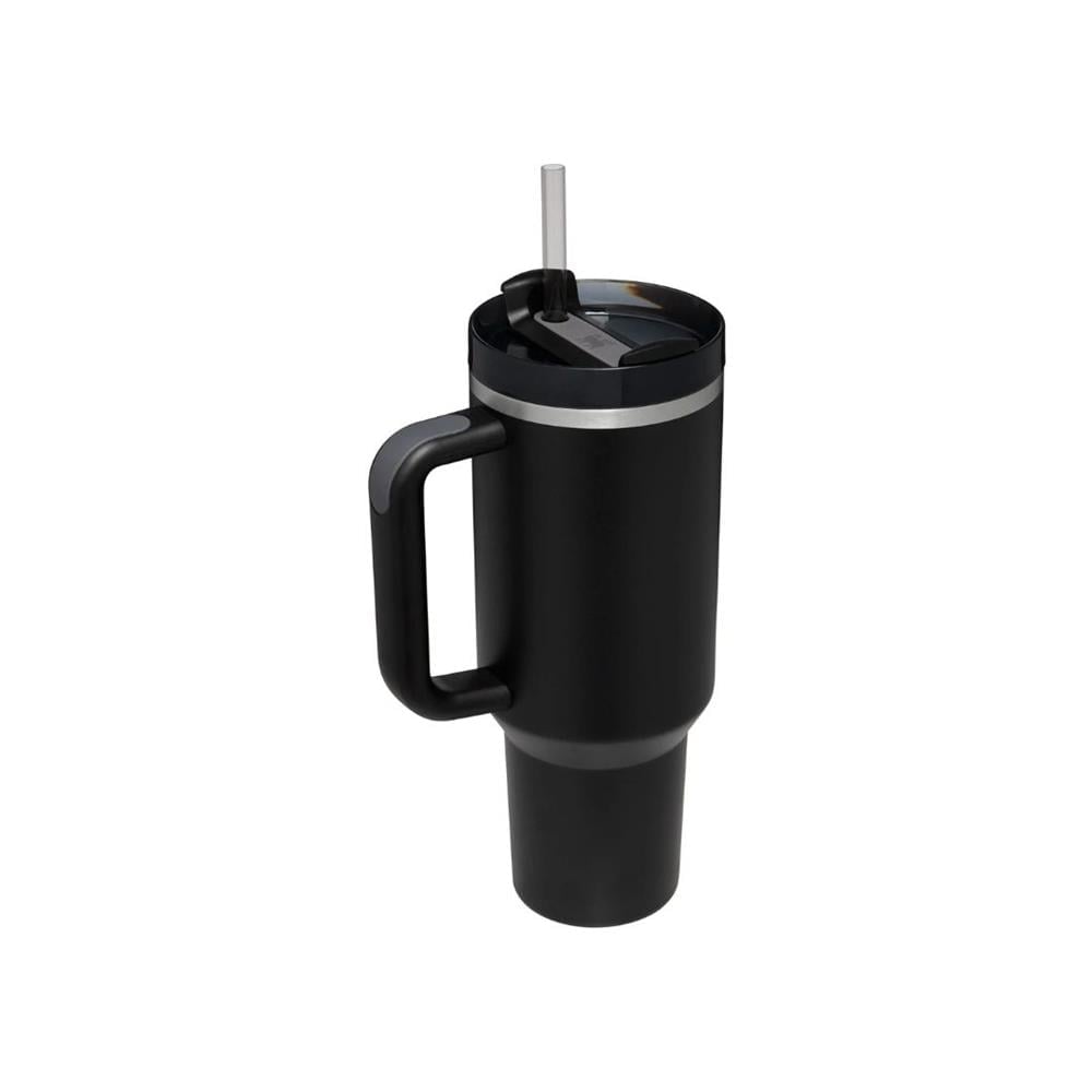 Stanley The Quencher Flowstate Tumbler Pipetli Termos Bardak 1,18L Black Moon - Görsel 3