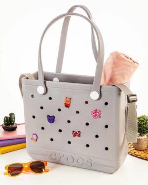 Crocs Gri Plaj Çantası