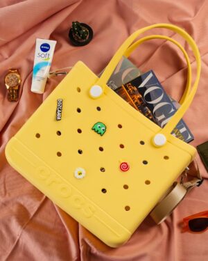 Crocs Sarı Plaj Çanta