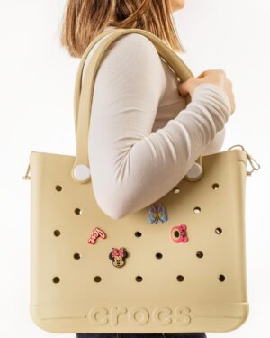 Crocs Açık Bej Plaj Çantası